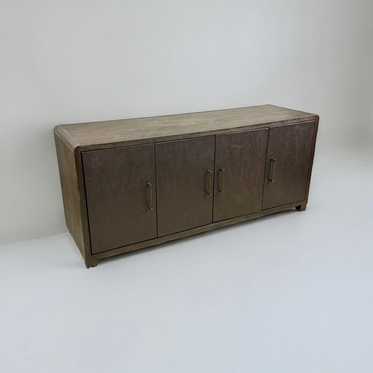 Bridoré Walnut Sideboard Buffet Table, Modern Dining Buffet