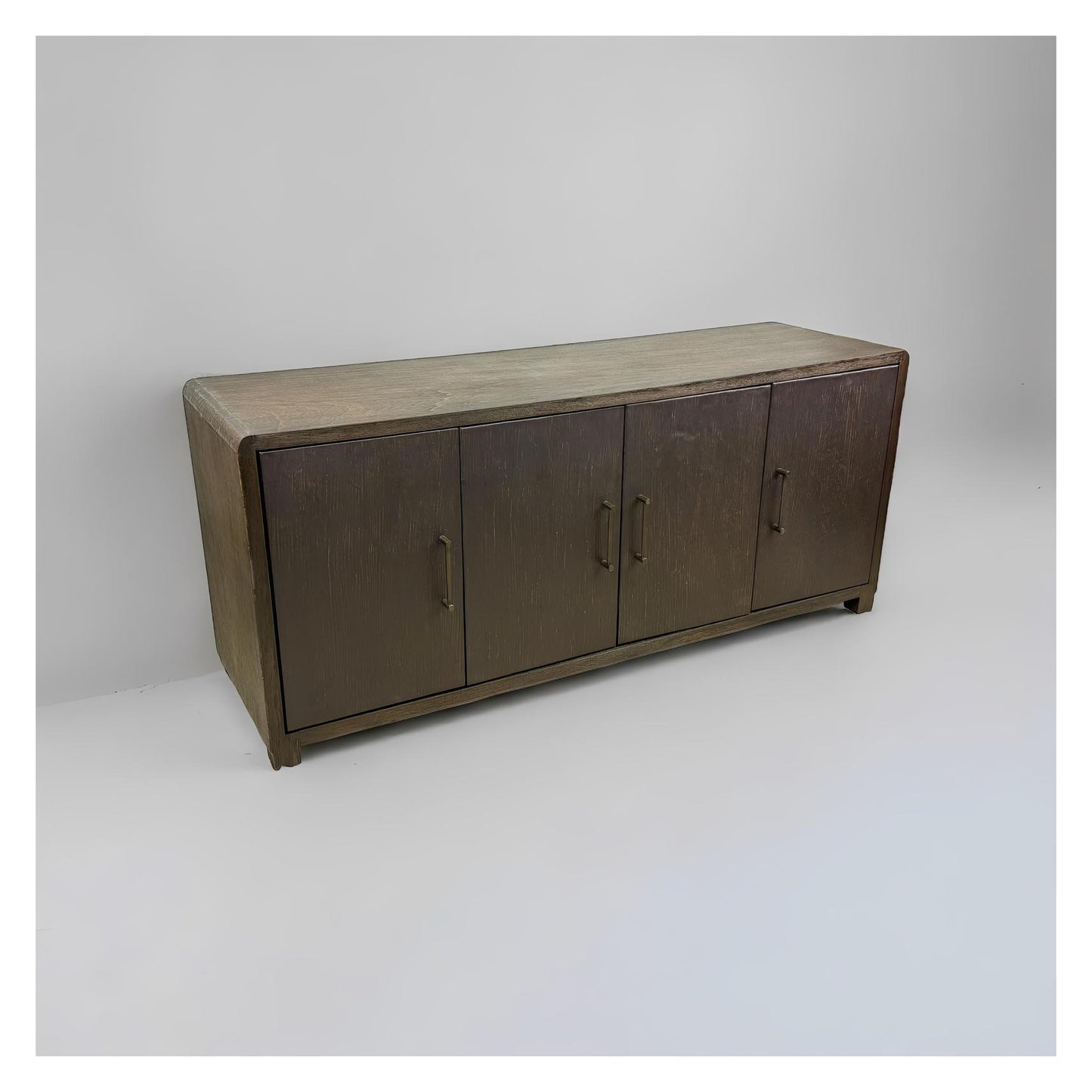 Bridoré Walnut Sideboard Buffet Table, Modern Dining Buffet
