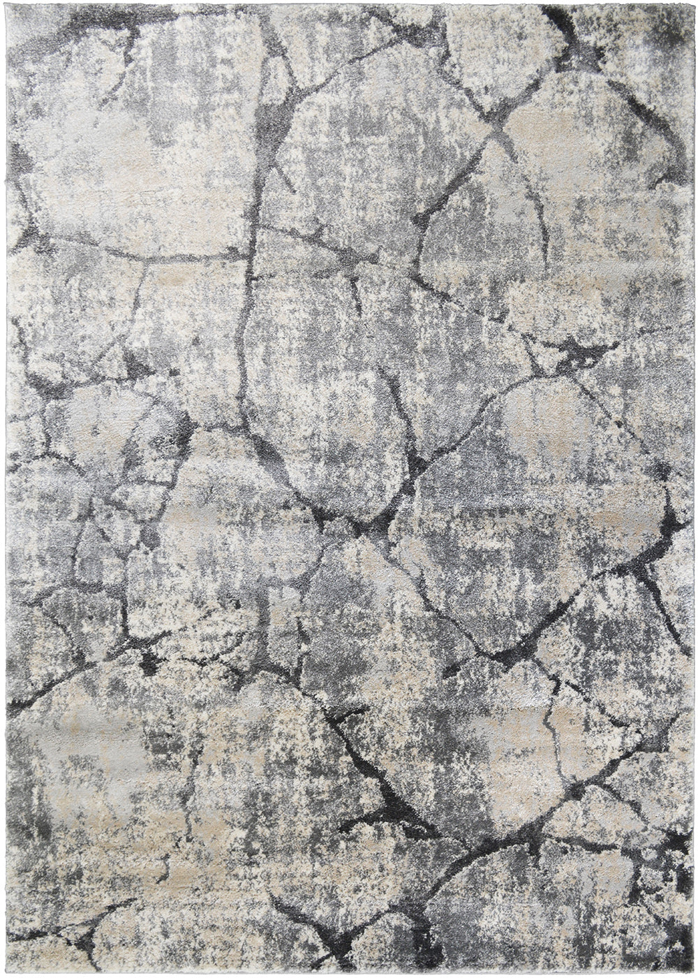Pacific Area Rug Astrid Gray 7'10"x9'10" Dense, Soft, Contemporary, 18mm pile height