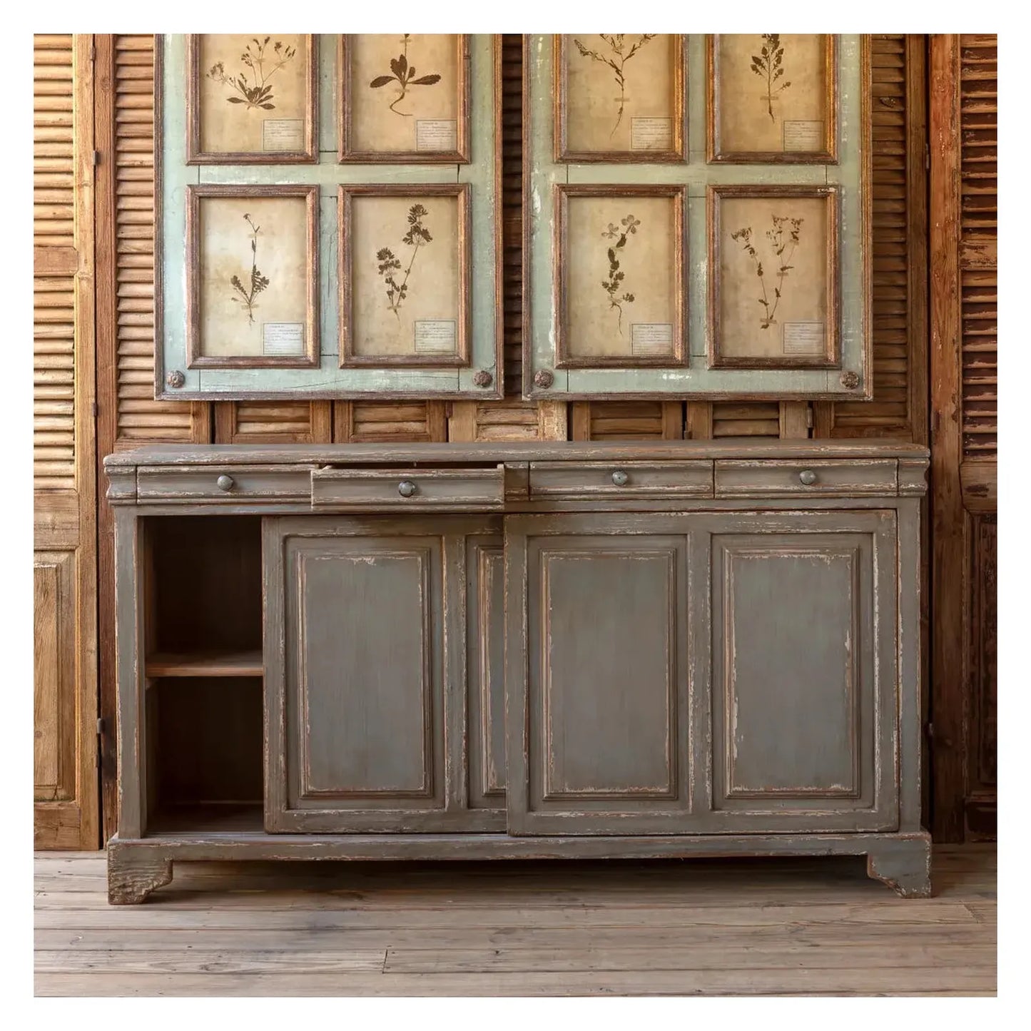 Painted Buffet 70.98 x 16.97 x 38.98 (in)