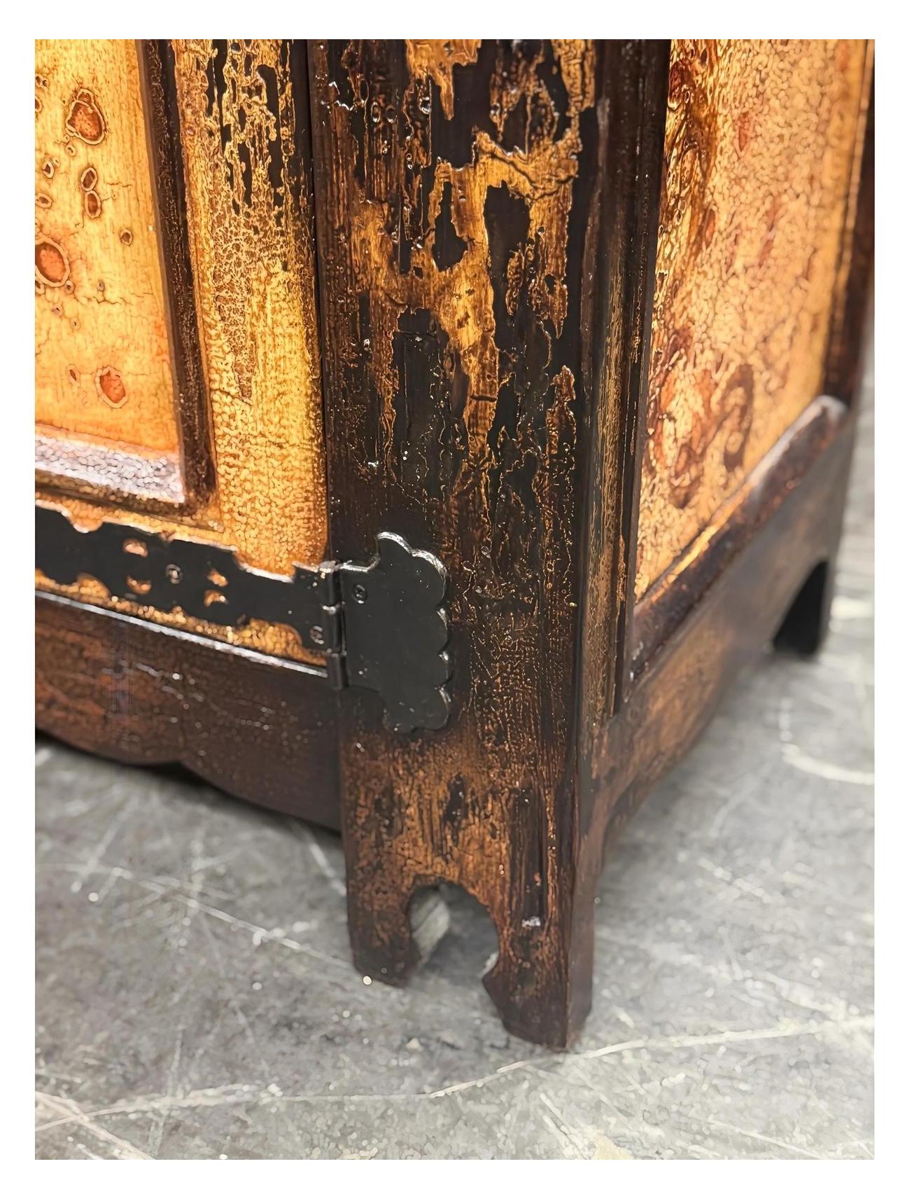 Saché Balzac Antique Walnut Dining Room Buffet Table - 19 x 65 x 39