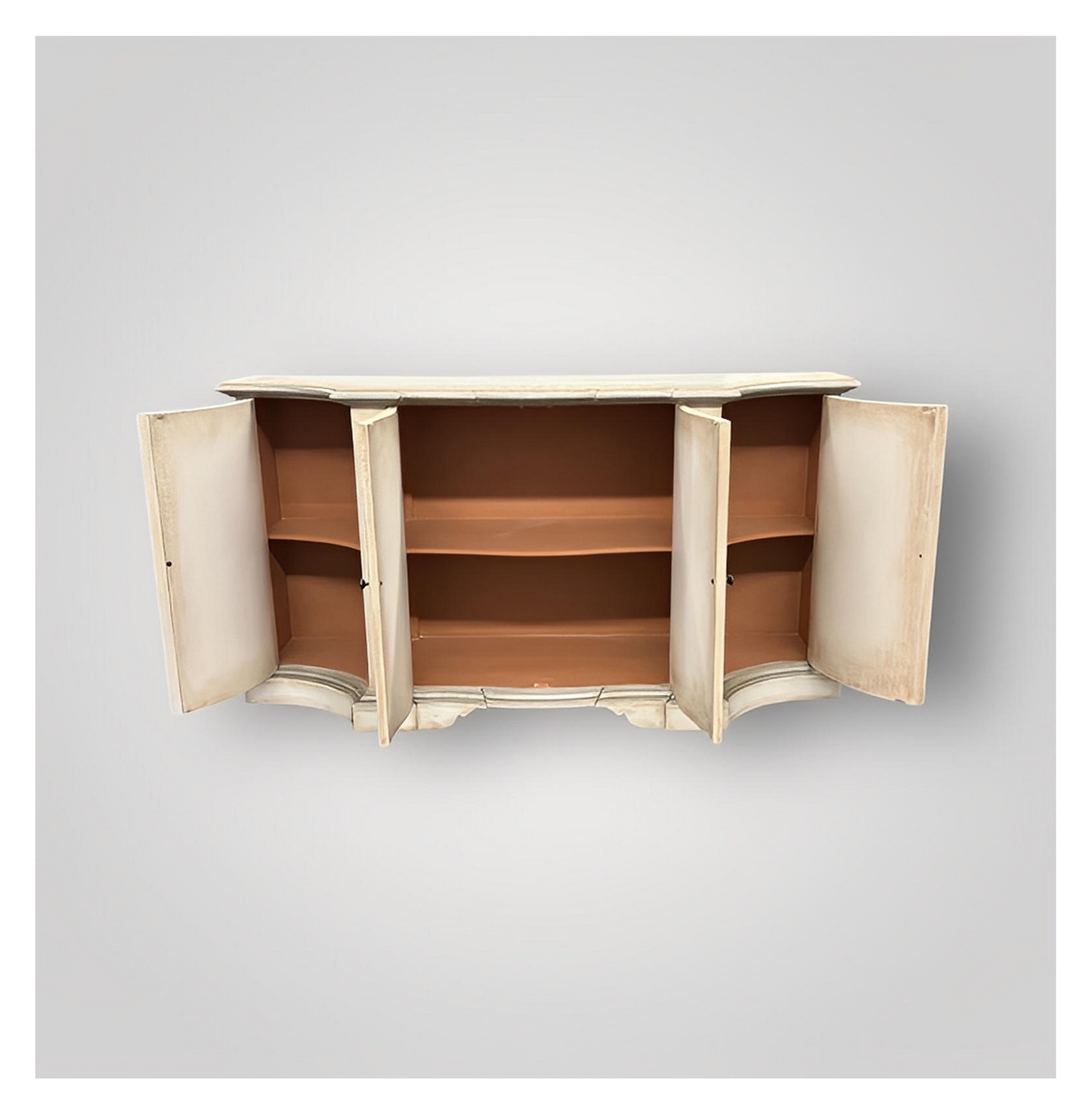 Nantes Ivory Dining Room Buffet Table 24 x 83 x 44