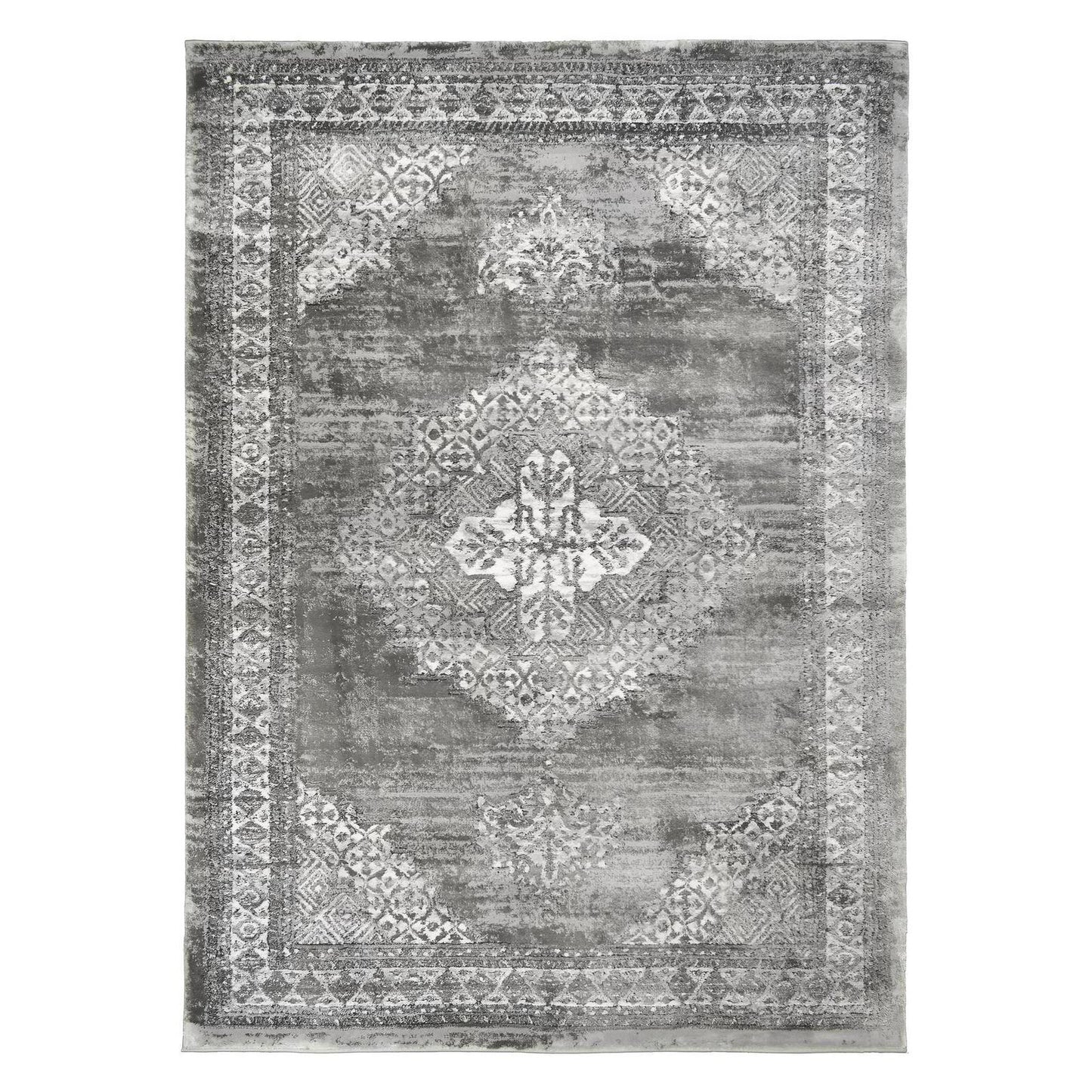Rhapsody Area Rug Wingate Gray 7'10"x9'10" Dense, Soft, Contemporary, 18mm pile height