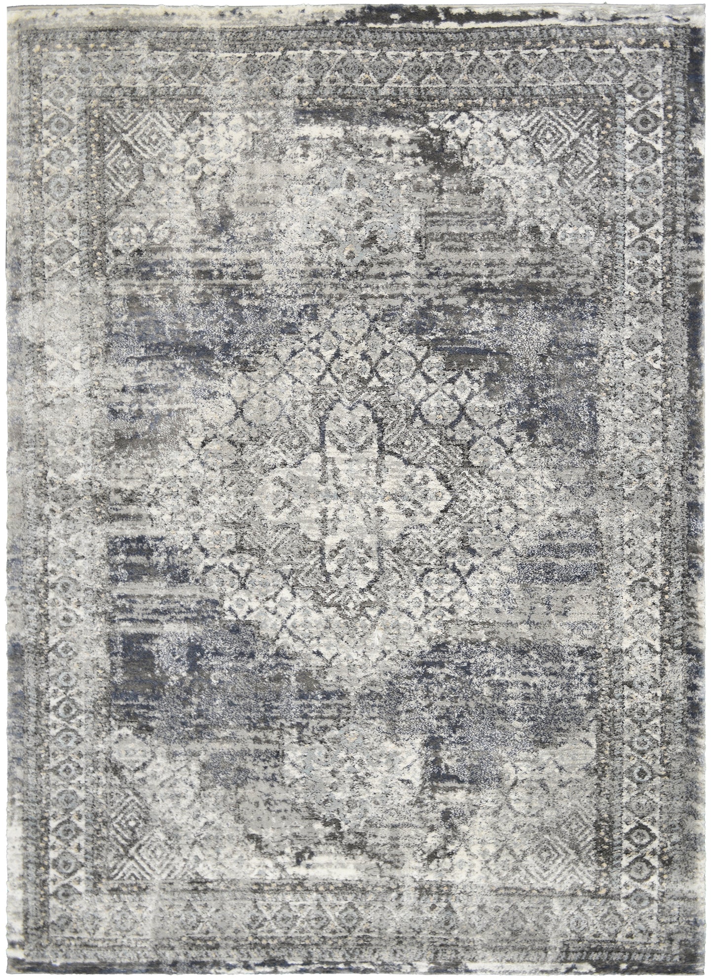 Rhapsody Area Rug Wingate Blue 5'3"x7'3" Dense, Soft, Contemporary, 18mm pile height