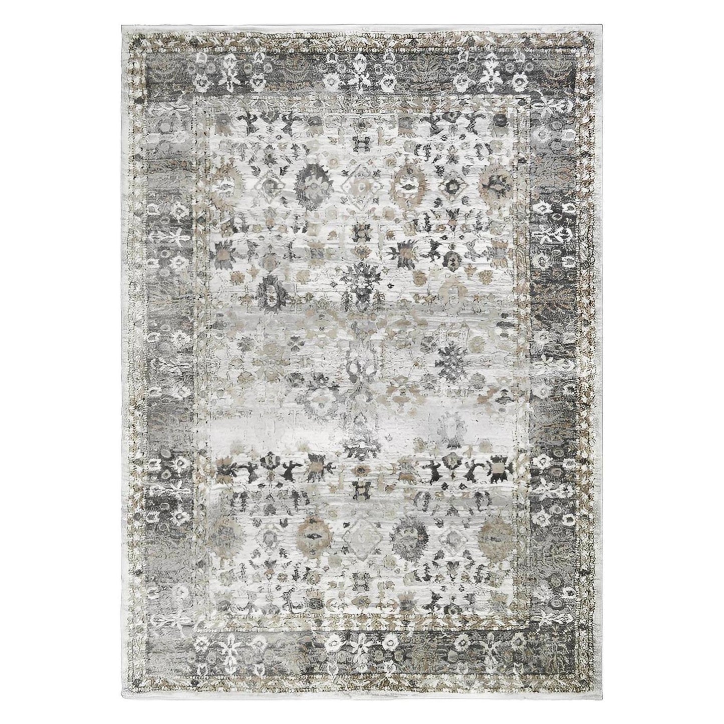 Rhapsody Area Rug Harper Taupe 5'3"x7'3" Dense, Soft, Contemporary, 18mm pile height