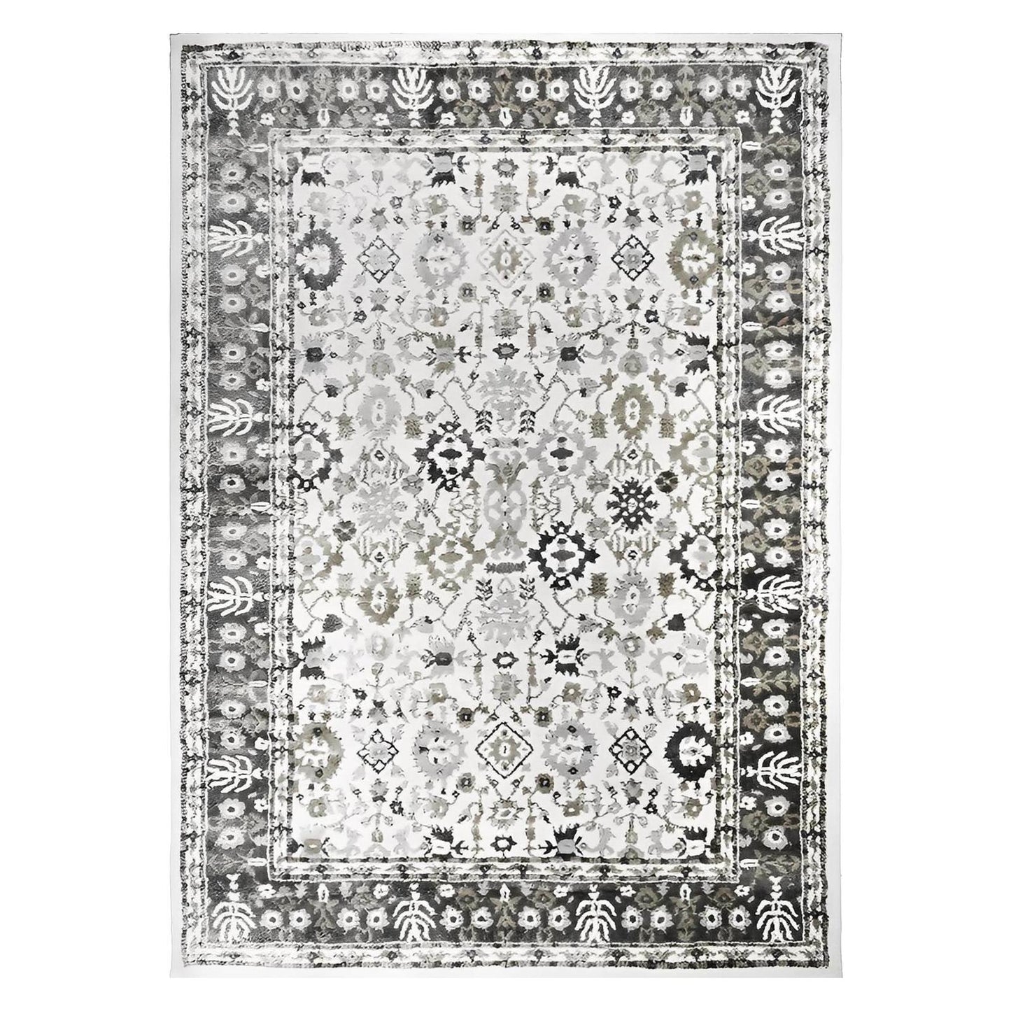 Rhapsody Area Rug Harper Ivory 5'3"x7'3" Dense, Soft, Contemporary, 18mm pile height