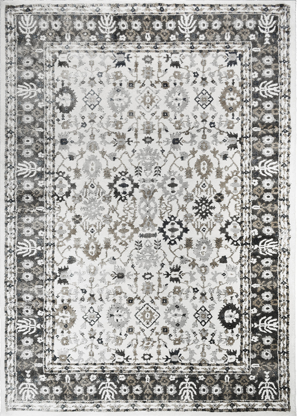 Rhapsody Area Rug Harper Ivory 7'10"x9'10" Dense, Soft, Contemporary, 18mm pile height