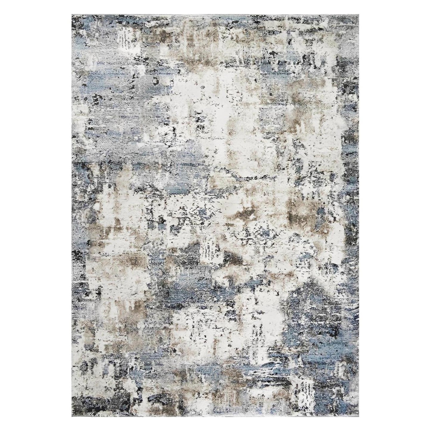 Rhapsody Area Rug Delta Multi 7'10"x9'10" Dense, Soft, Contemporary, 18mm pile height