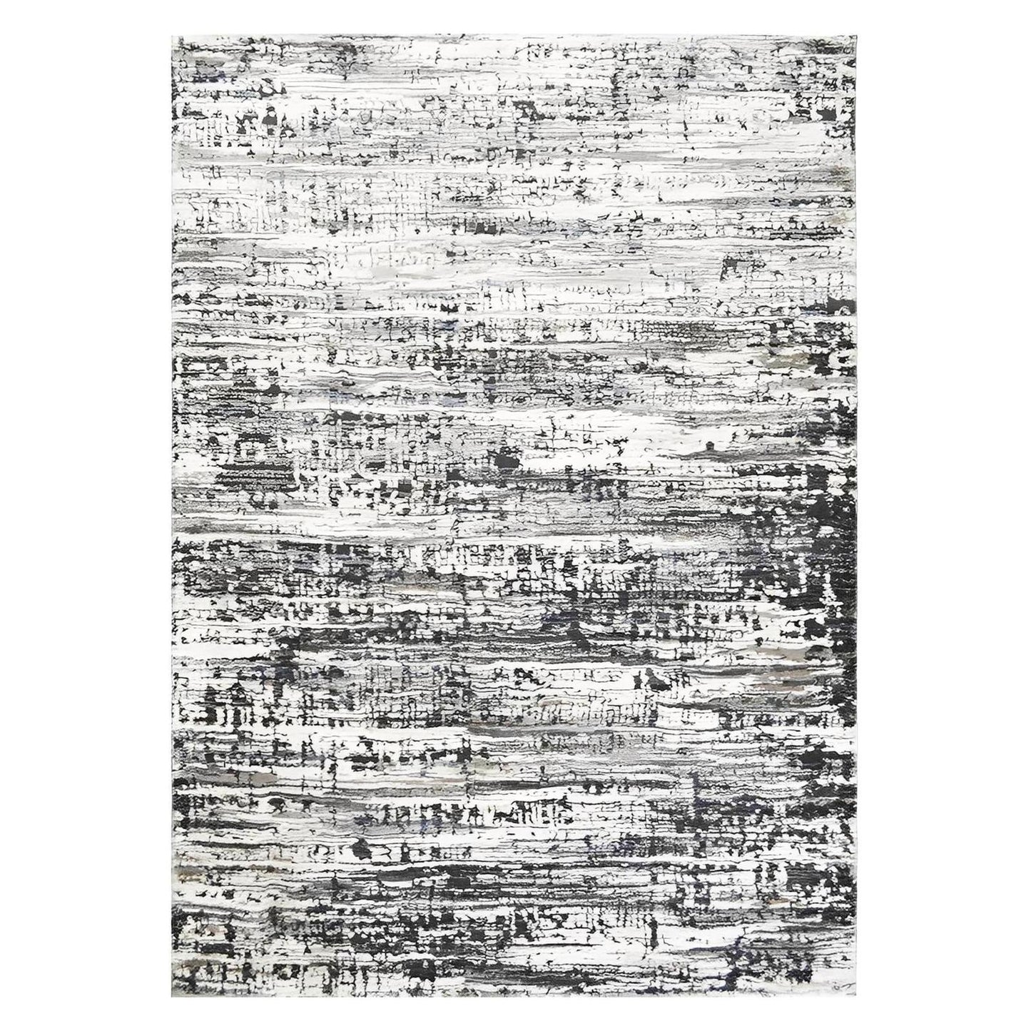 Rhapsody Area Rug Criss Cross Multi 5'3"x7'3" Dense, Soft, Contemporary, 18mm pile height