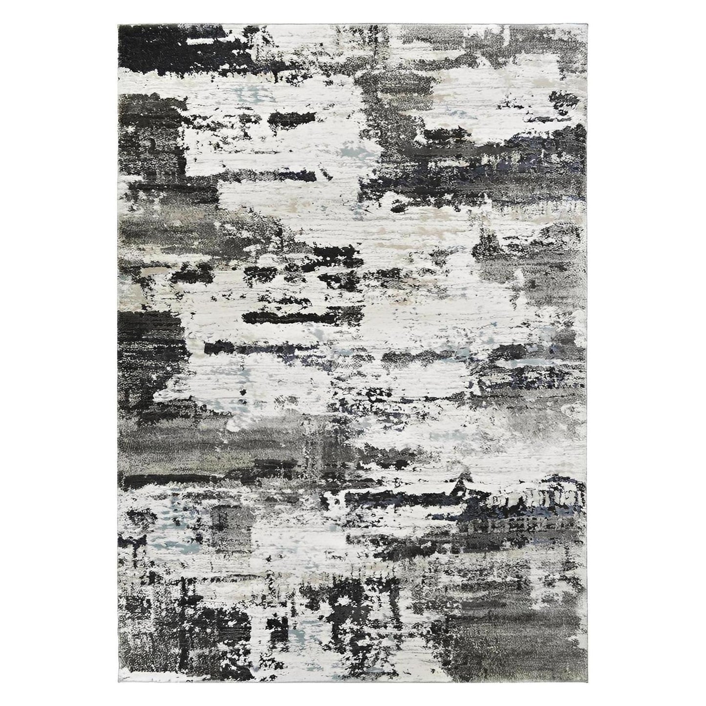 Rhapsody Area Rug Cascade Multi 7'10"x9'10" Dense, Soft, Contemporary, 18mm pile height