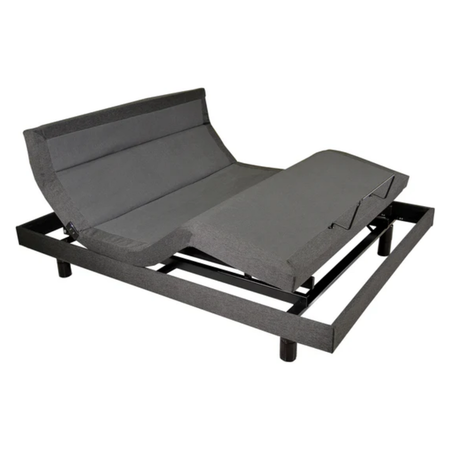 Adjustable Bed Base GS72 ; Head Tilt Feature, Full Range Head & Foot Adjustment, wireless remote, hassle-free assembly, requires no tools for setup