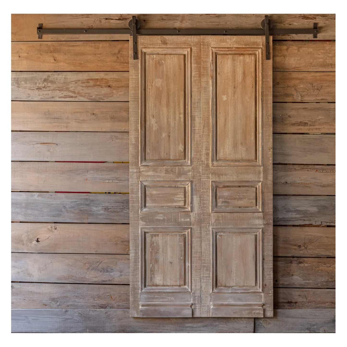 Sliding Panel Door | Wall Decor 95.67 x 2.99 x 92.91 (in)