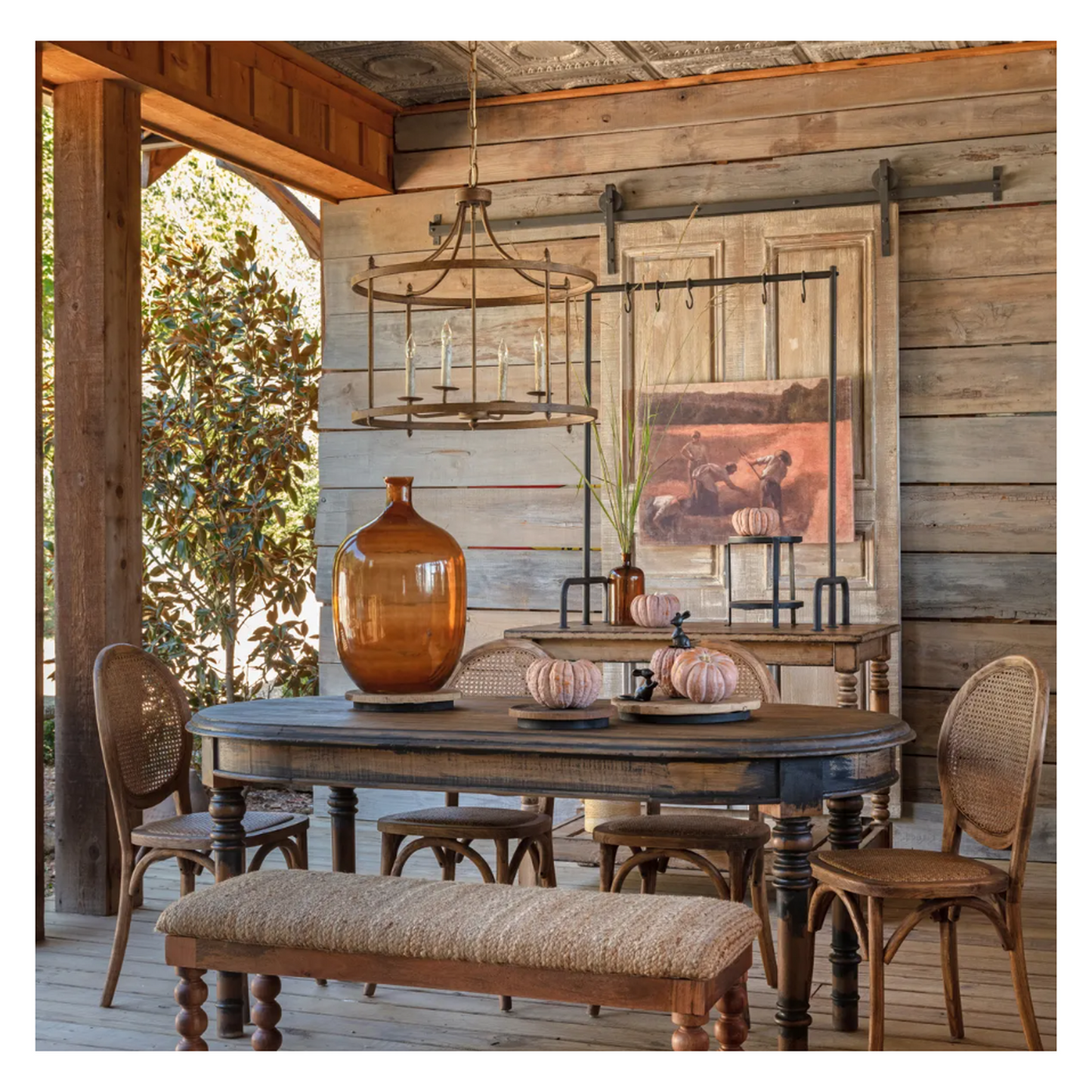 Sliding Panel Door | Wall Decor 95.67 x 2.99 x 92.91 (in)