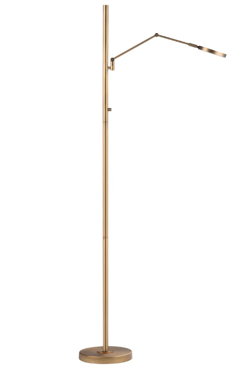 Kitalpha of Concord Floor Lamp, Contemporary, Gold