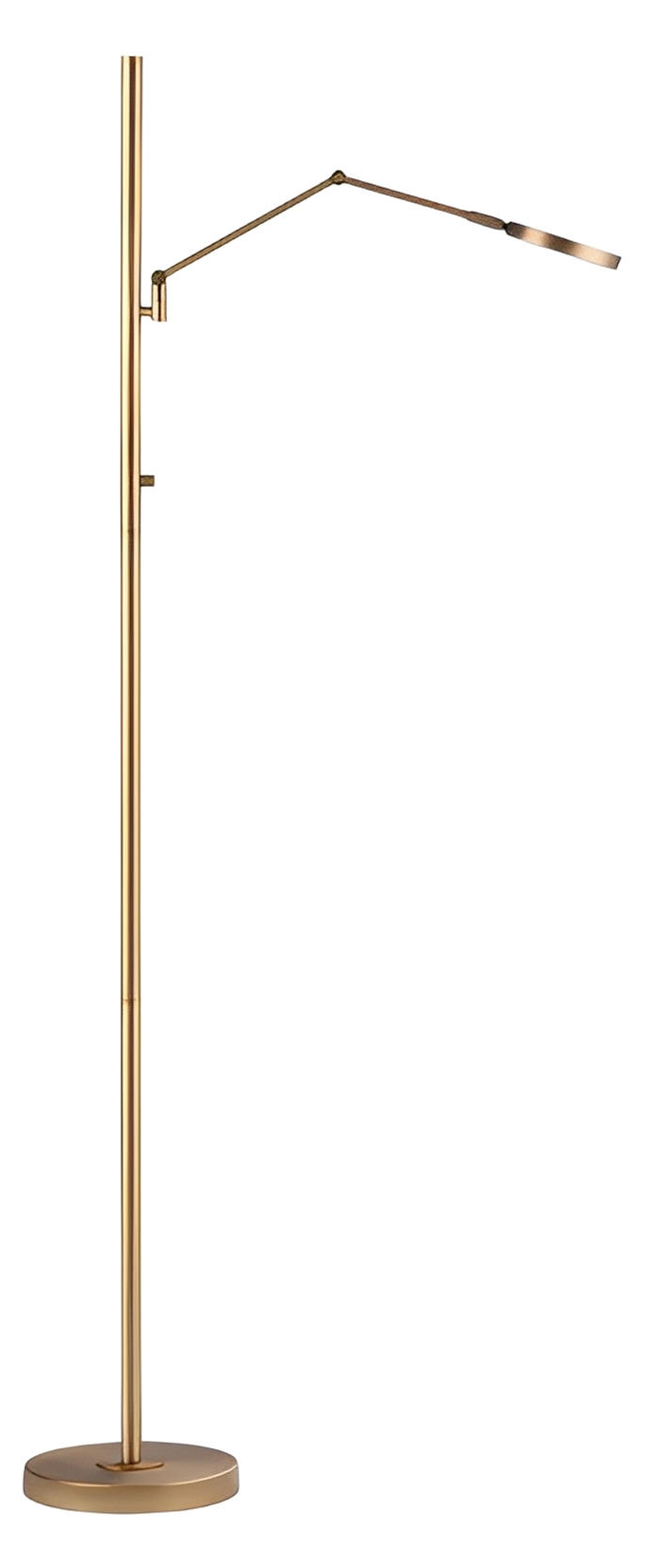 Kitalpha of Concord Floor Lamp, Contemporary, Gold