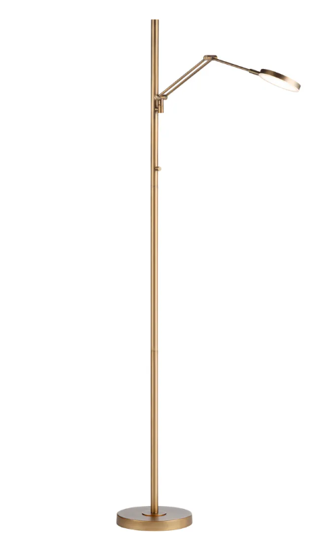 Kitalpha of Concord Floor Lamp, Contemporary, Gold