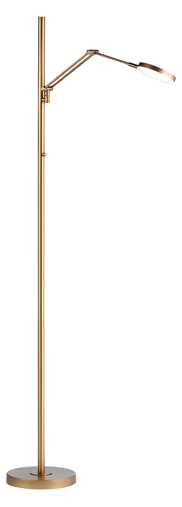 Kitalpha of Concord Floor Lamp, Contemporary, Gold
