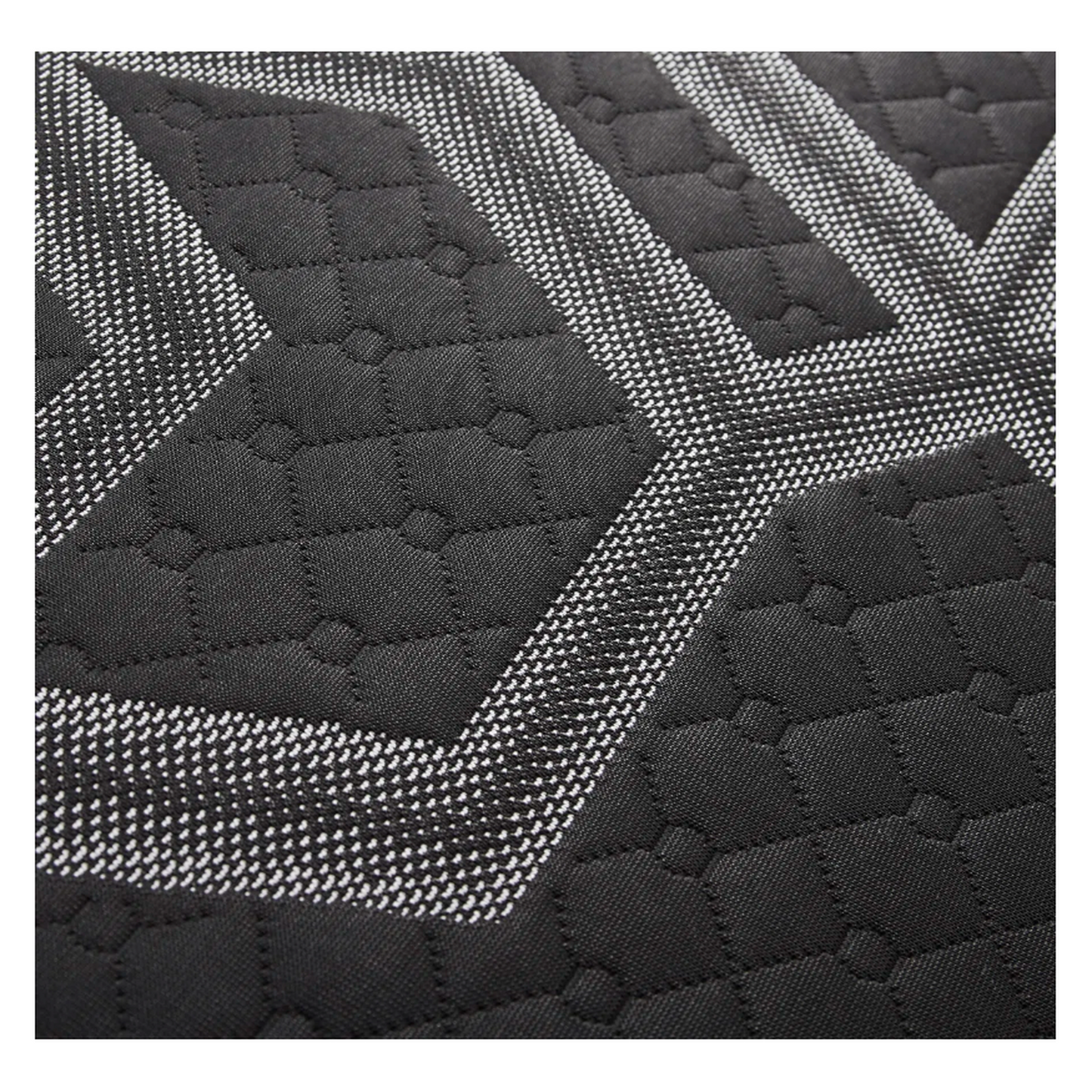 Foam Mattress in a Box Made in the USA | Black and Gray Cooling Mattress | 12-Inch Firm