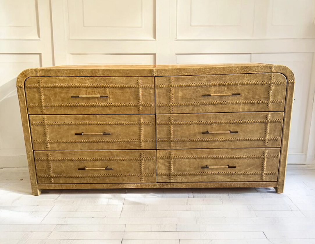 Nouveau Leather Bedroom Set - Includes Delivery and Assembly