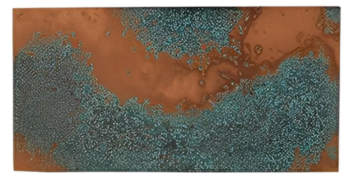 Sky Horse Canyon Console Cabinet With Tooled Leather And Turquoise Copper