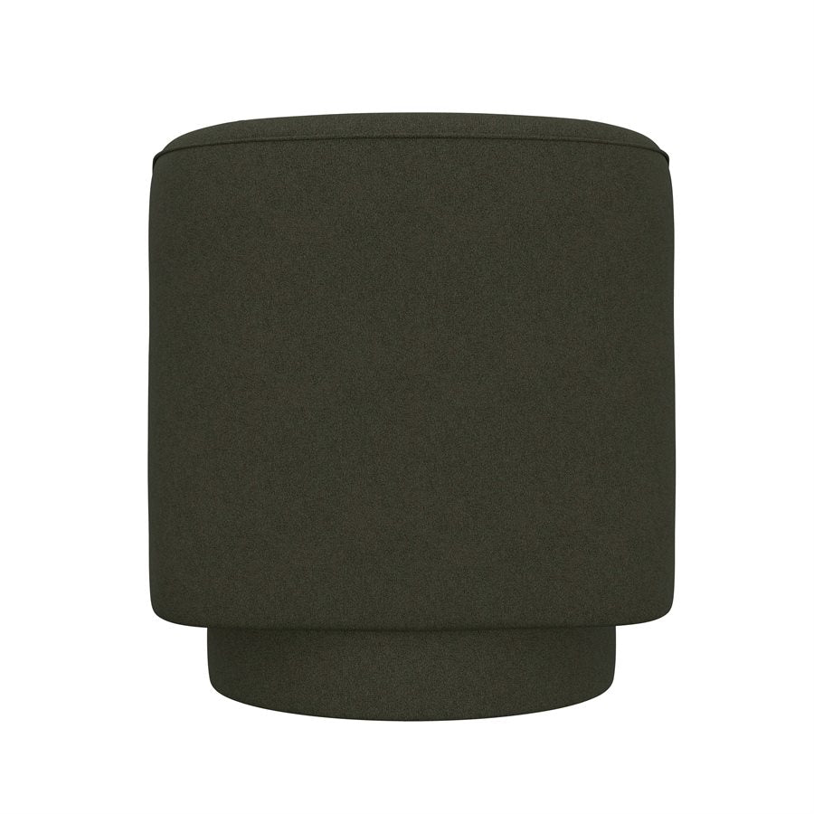 Green Upholstered Swivel Chair 360-Degree Contemporary Design (2-Pack)