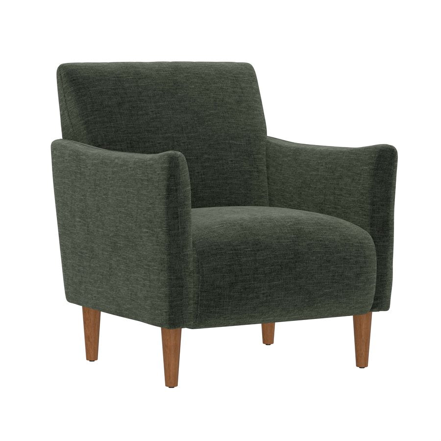 Green Upholstered Accent Chair With Arms (2-Pack)