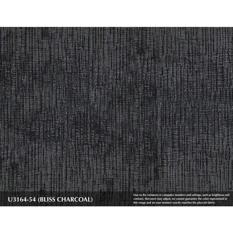 ARMLESS ACCENT CHAIR, DARK GREY, BUTTON TUFTED, LUXURY (2-Pack)