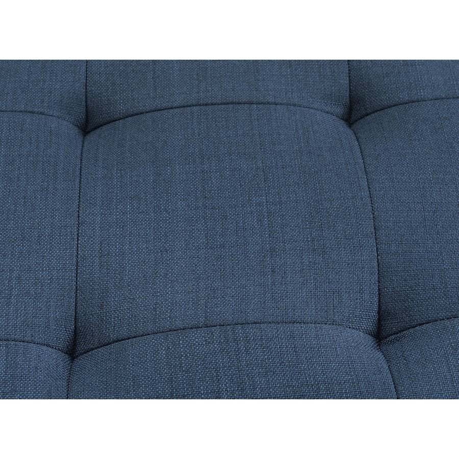 CHAIR - NAVY - Mid-Century Modern, Tufted, Clean Lines (2-Pack)