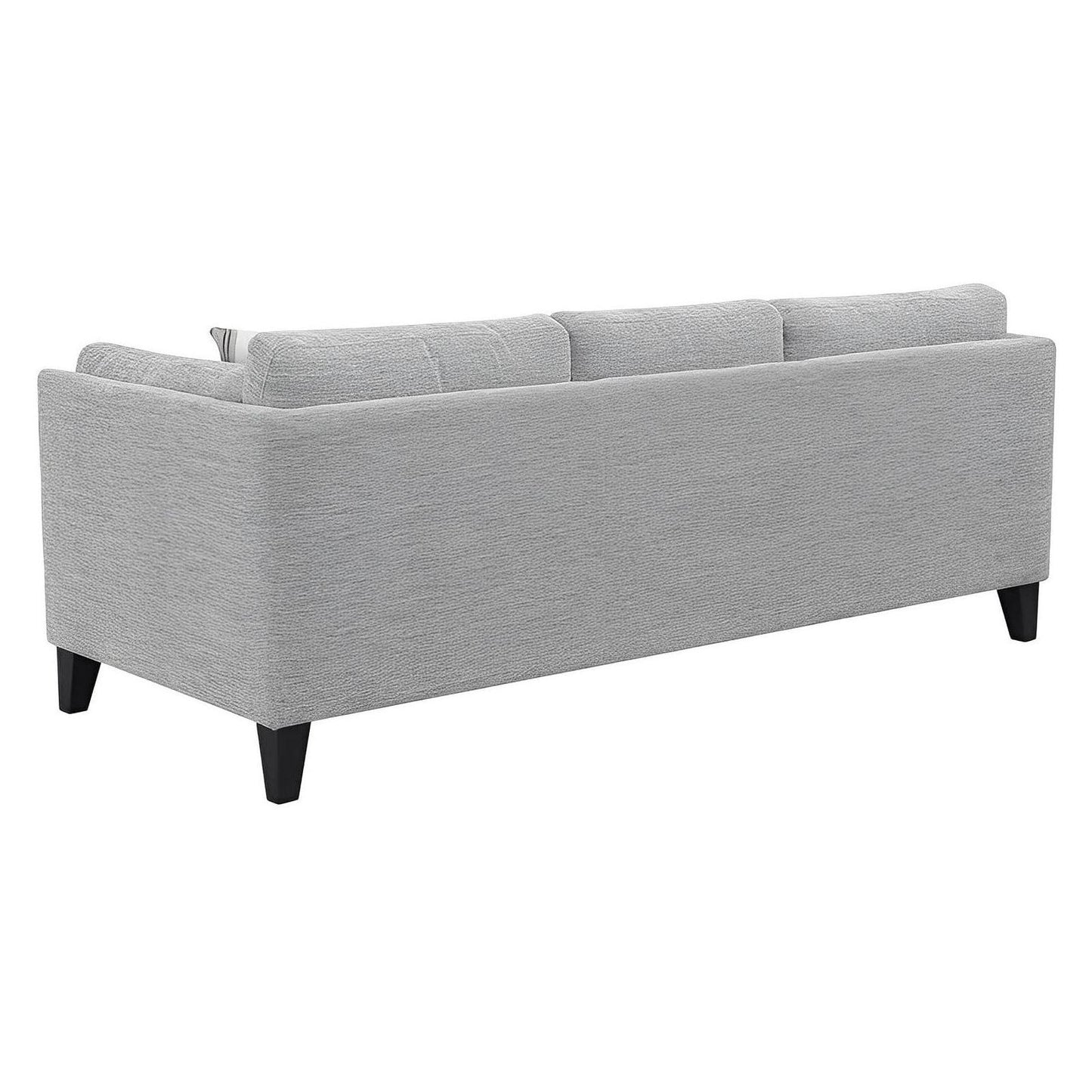 SOFA W / 2 ACCENT PILLOWS-GRAY