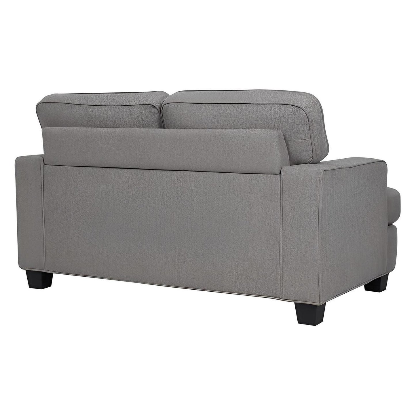 LOVESEAT W / 2 PILLOWS - LIGHT GREY
