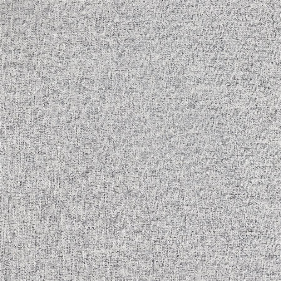 LOVESEAT W / 4 PILLOWS Gray Textured Fabric, Classic, Button Tufted
