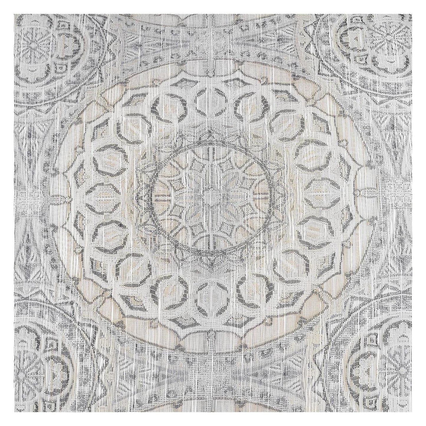 CHAIR W / 2 PILLOWS Gray Textured Fabric, Classic, Button Tufted (2-Pack)