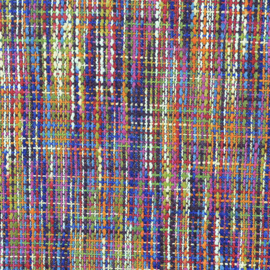 Multi Colored Mid-Century Modern Chair Spring Support Bold Colors (2-Pack)