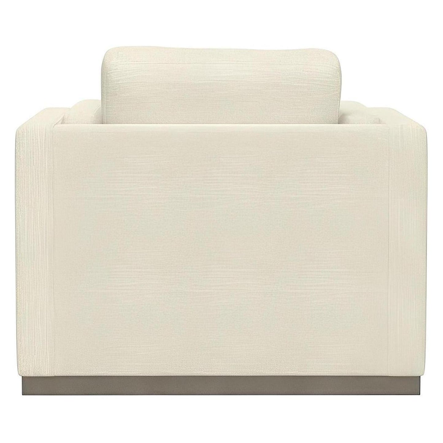 CHAIR W / WOOD BASE - CREAM - MID CENTURY-MODERN (2-Pack)