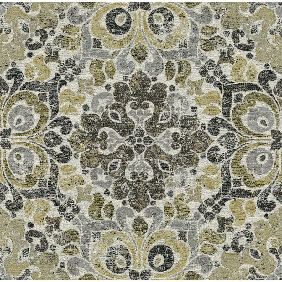 ANALIESE - 5PC MODULAR L-SHAPED SECTIONAL W / 6 PILLOWS  - LT GRAY