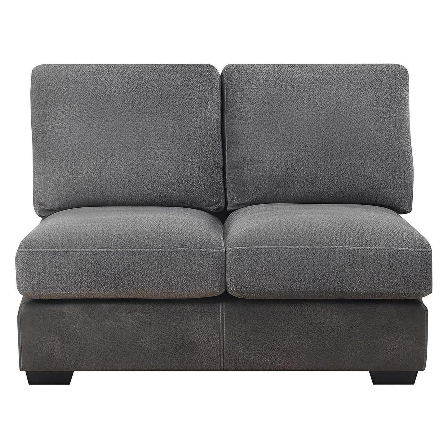TAMPA - 6PC U-SHAPED SECTIONAL W / 9 PILLOWS - GRAY