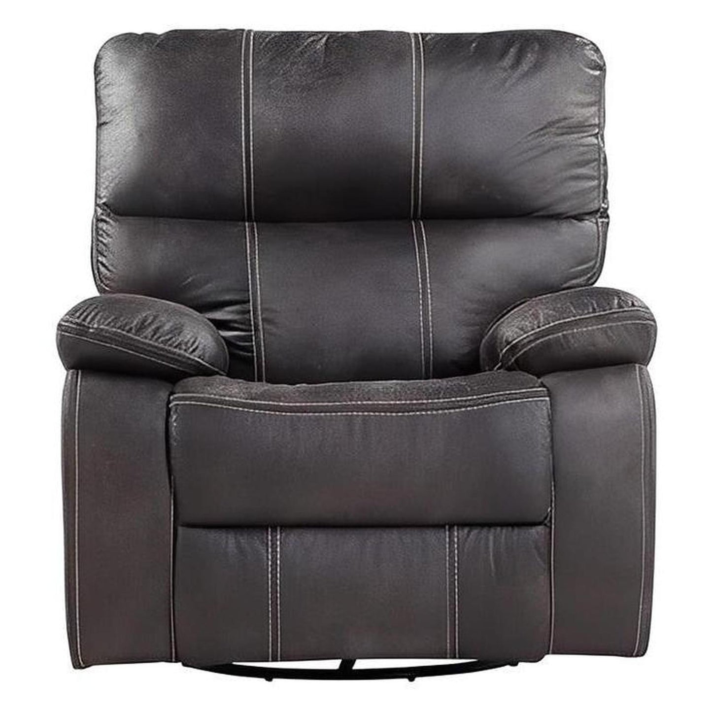 SWIVEL GLIDER RECLINER-GREY