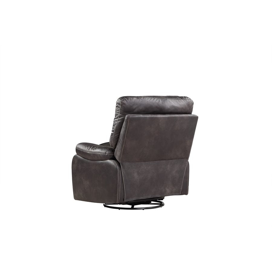 SWIVEL GLIDER RECLINER-GREY