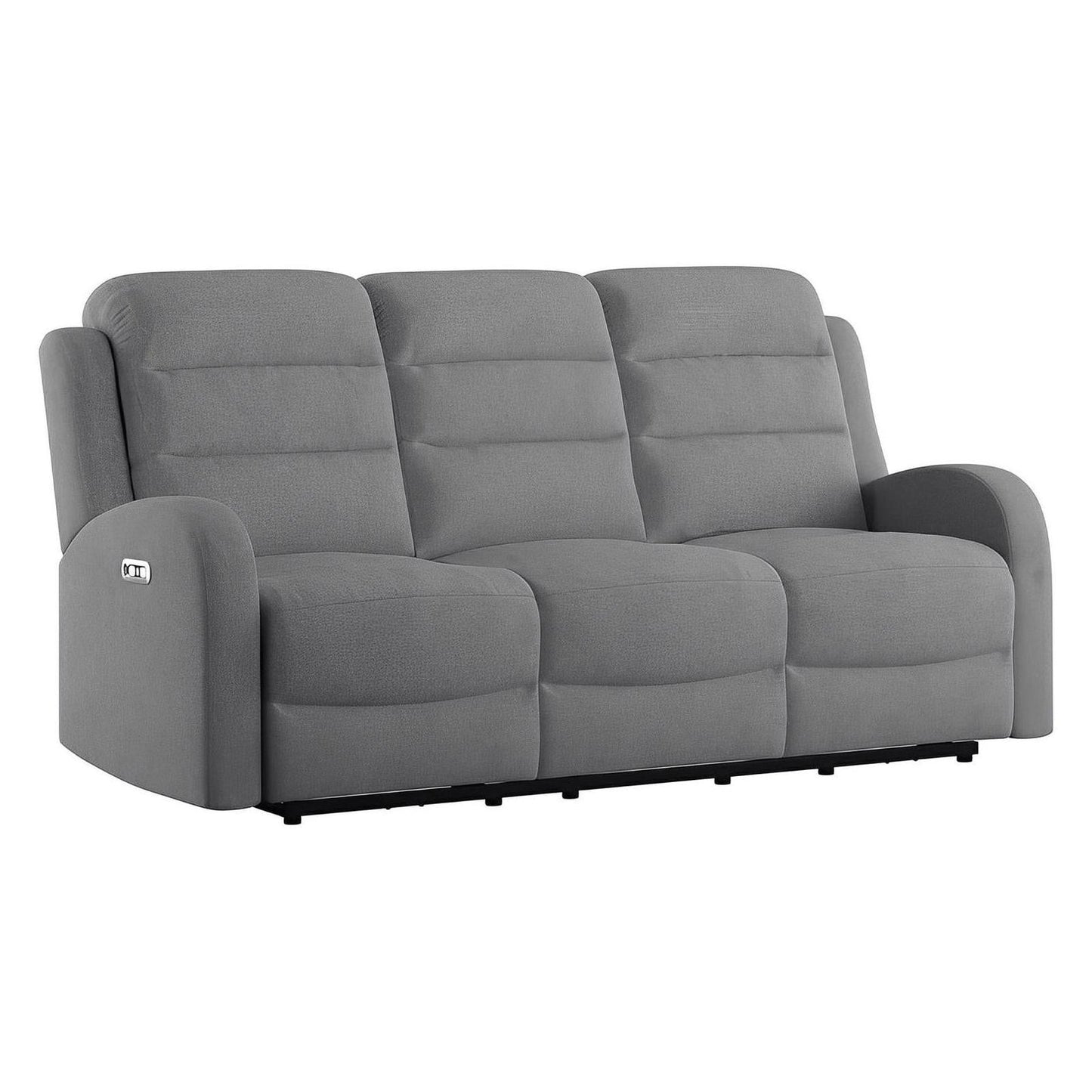 POWER SOFA W / 2 POWER HEADREST - GREY