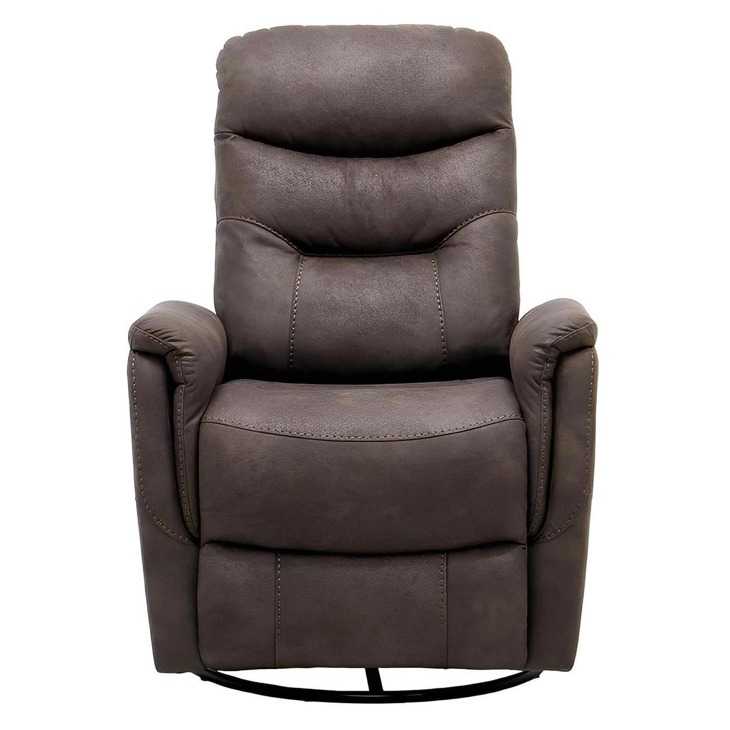 Tawny Faux Leather Accent Chair Motion Glider Swivel Recliner