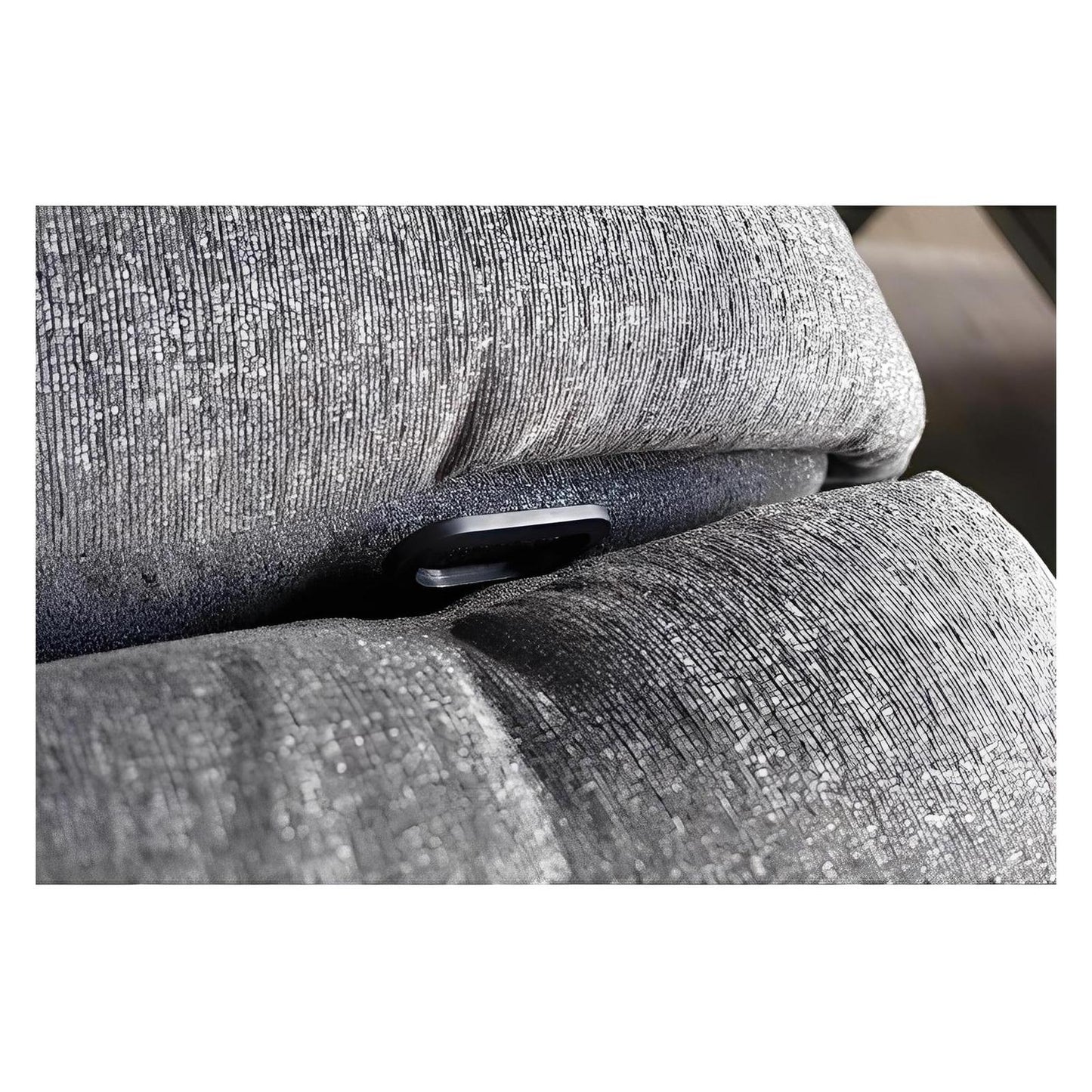 ALBERTA - 3PC SOFA - GREY - 3 Recliners