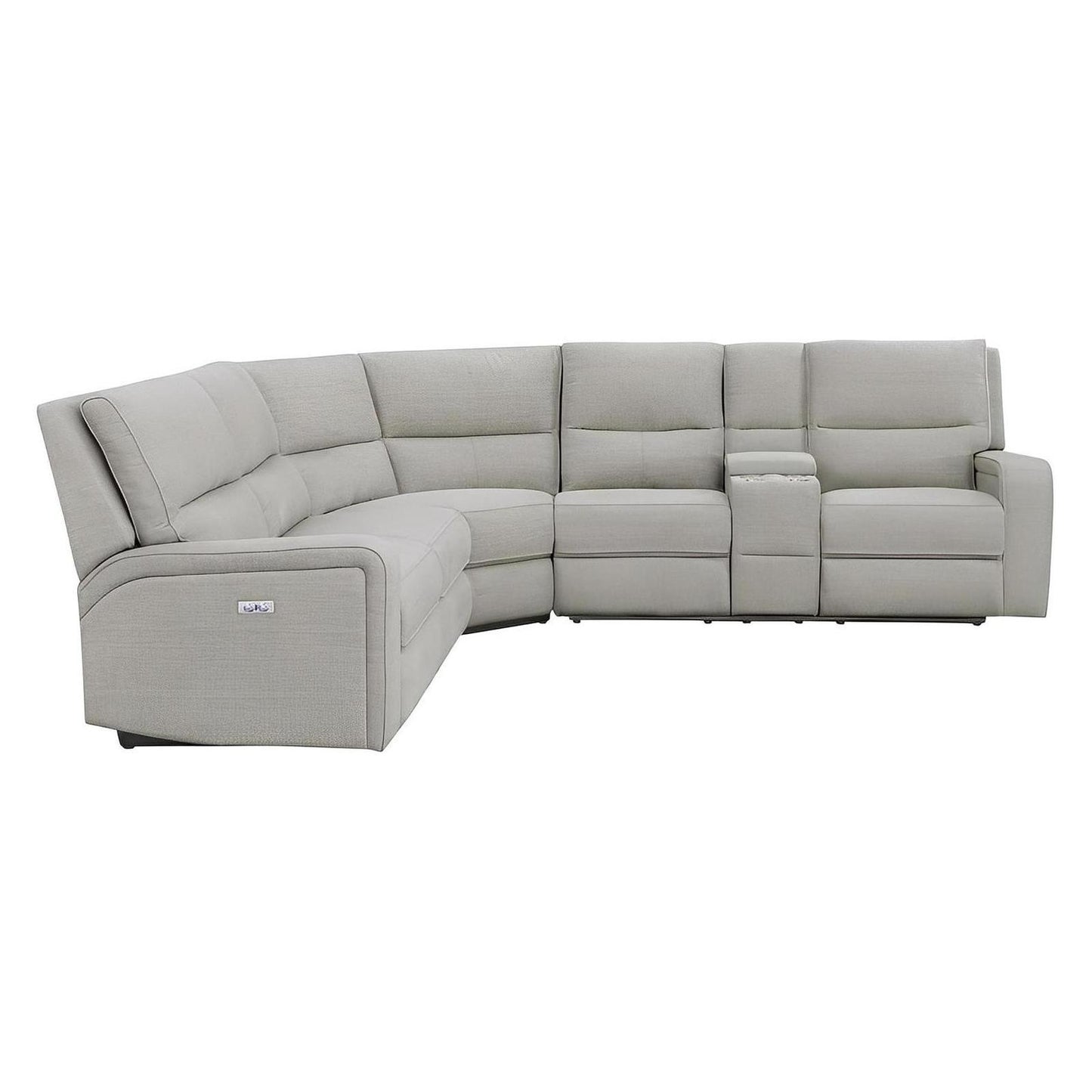 MEDFORD-3PC 3-POWER RECLINING SECTIONAL - TAN