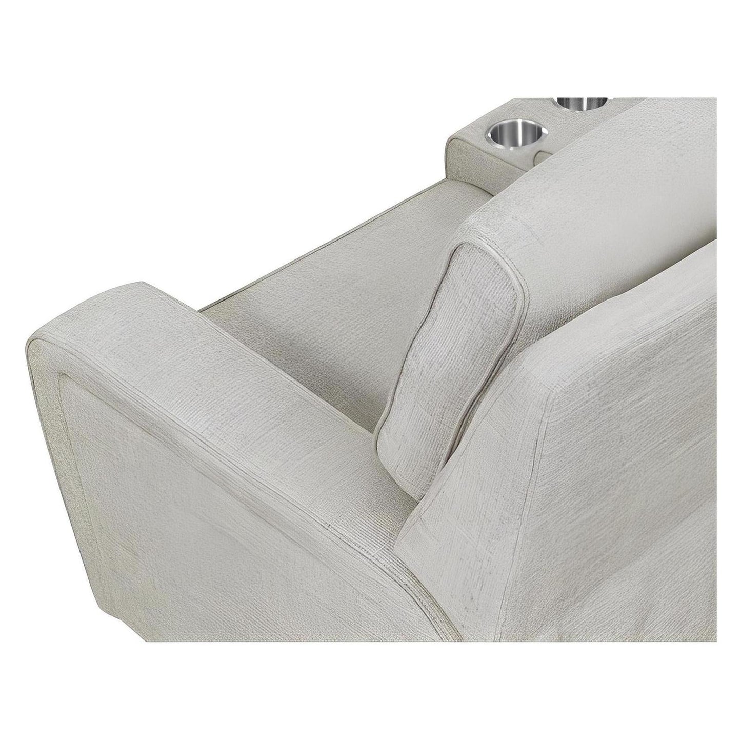 MEDFORD-3PC 3-POWER RECLINING SECTIONAL - TAN