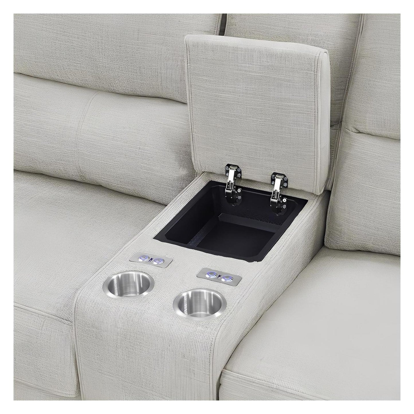 MEDFORD-3PC 3-POWER RECLINING SECTIONAL - TAN