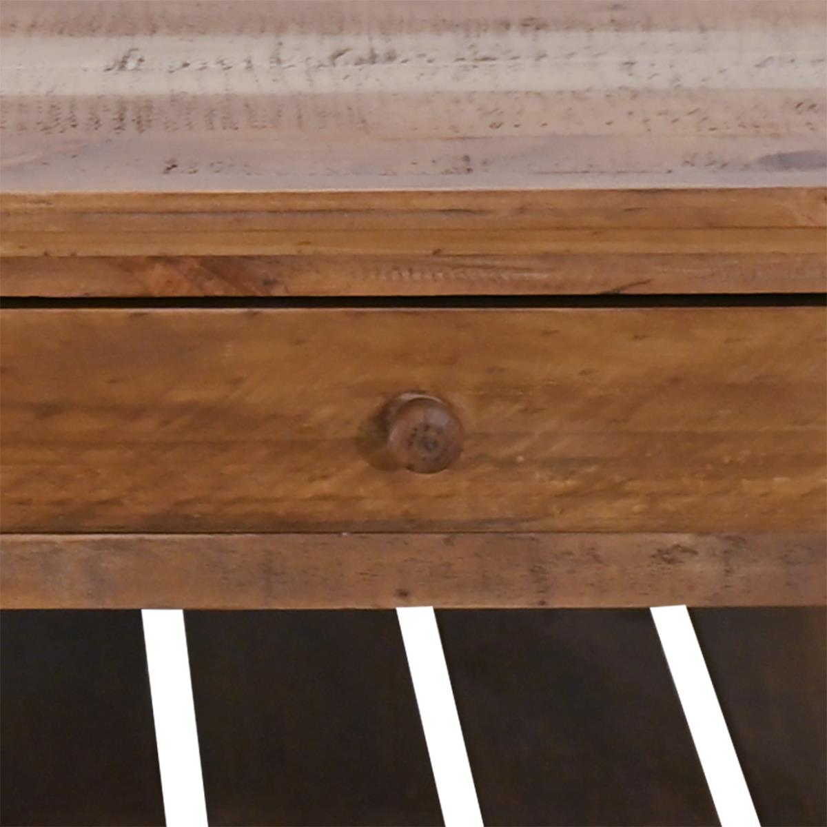 Maple Canyon Coffee Table with Storage Drawers | 20 x 29.5 x 50