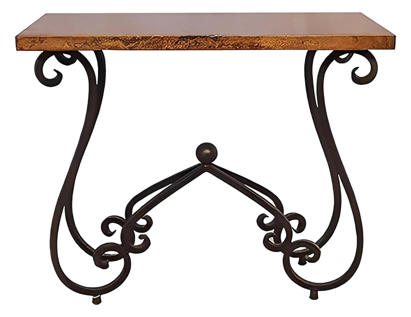 Turkey Canyon Hand Forged Base Console