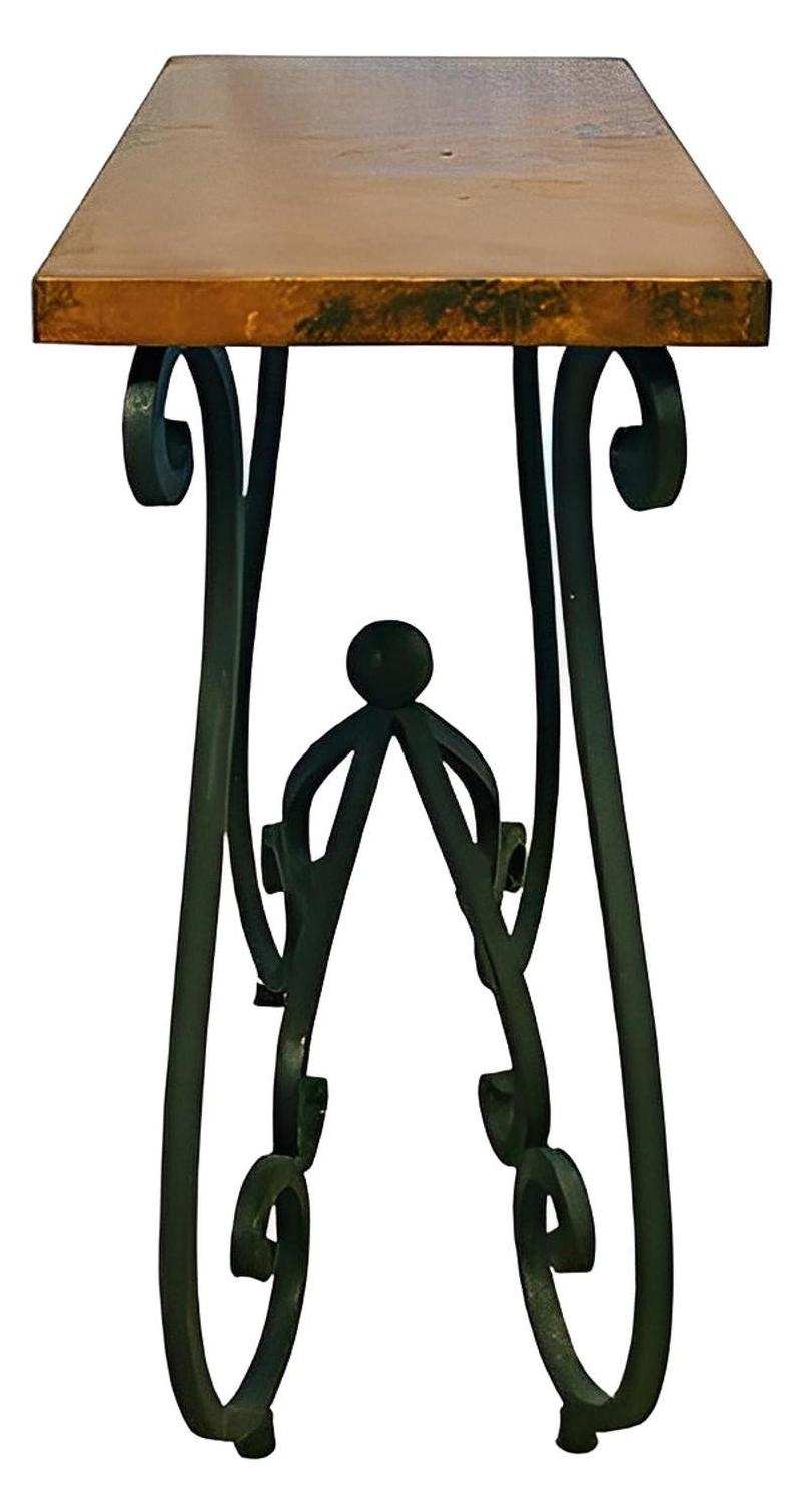Turkey Canyon Hand Forged Base Console