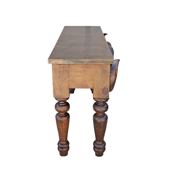 Falfurrias Basin Cape Buffalo,Hand Carved, Head Console