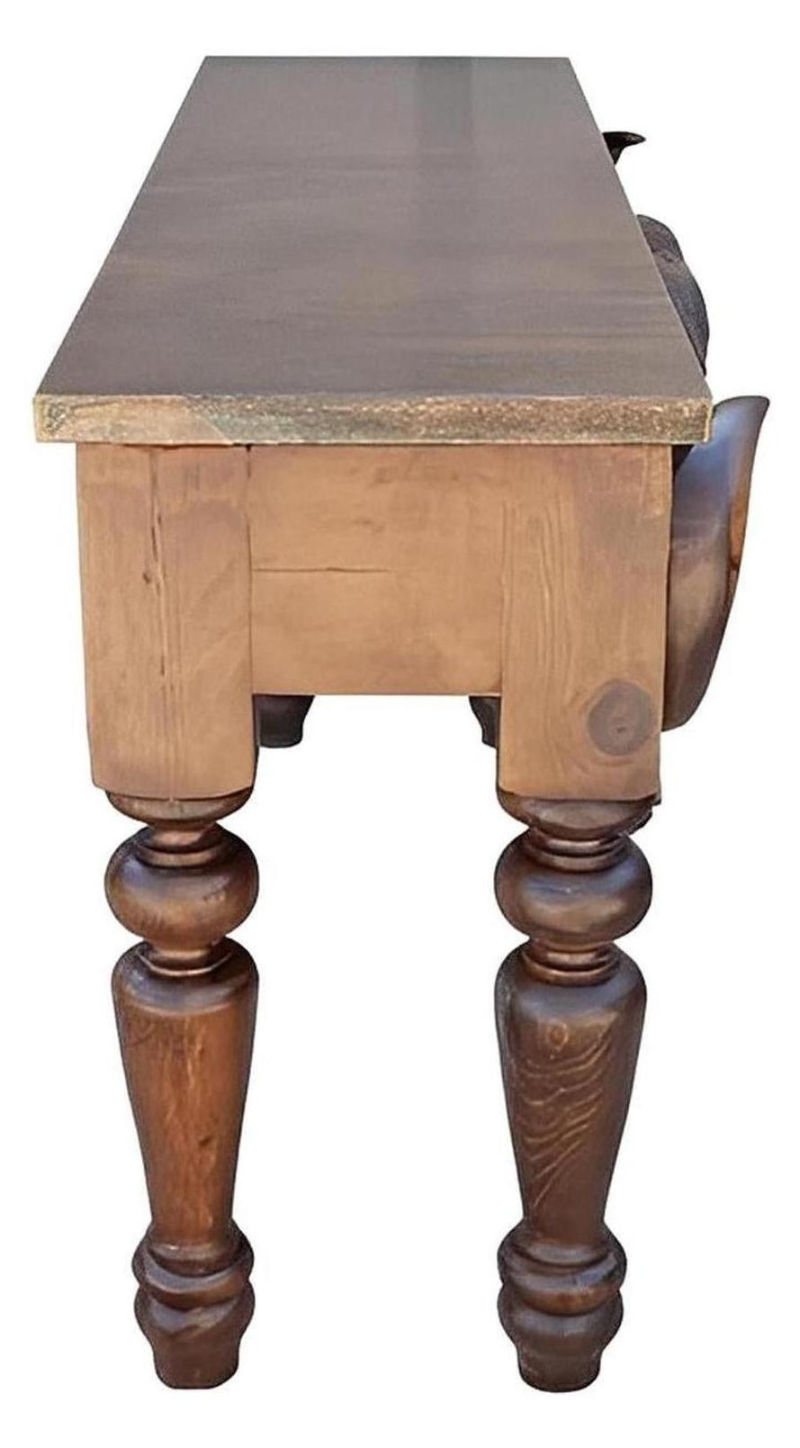 Falfurrias Basin Cape Buffalo,Hand Carved, Head Console