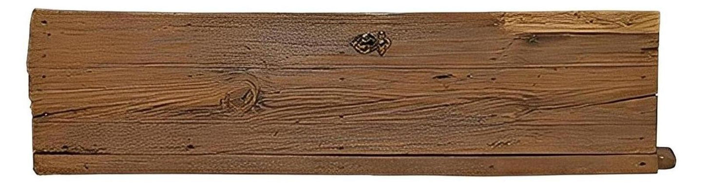 Sycamore Canyon Credenza / Console Table, Carved Saddle, Old Door Top